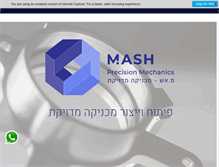 Tablet Screenshot of mashcnc.com